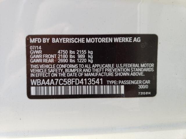 2015 BMW 428 XI GRA - WBA4A7C58FD413541