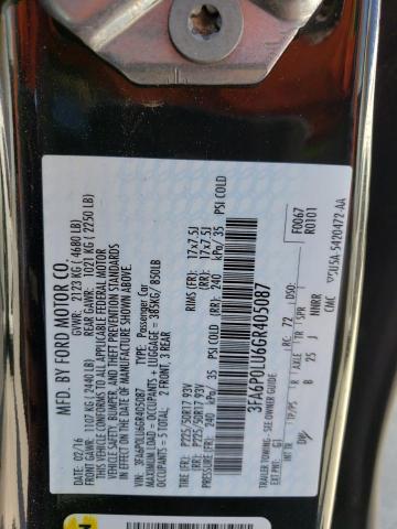3FA6P0LU6GR405087 Ford Fusion Se Hybrid