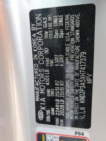 KNDJP3A5XH7417379 KIA SOUL +