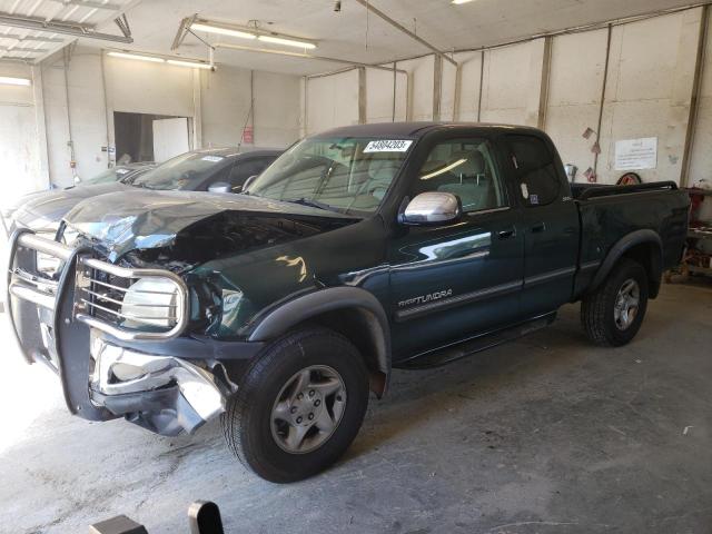 Salvage cars for sale from Copart Madisonville, TN: 2000 Toyota Tundra Access Cab