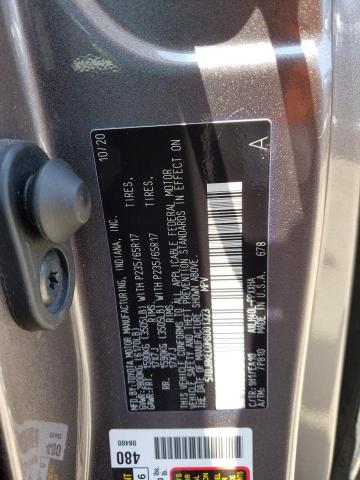 5TDJRKEC0MS001323 Toyota SIENNA XLE