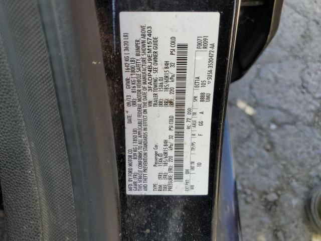 3FADP4BJ9EM157403 Ford FIESTA SE