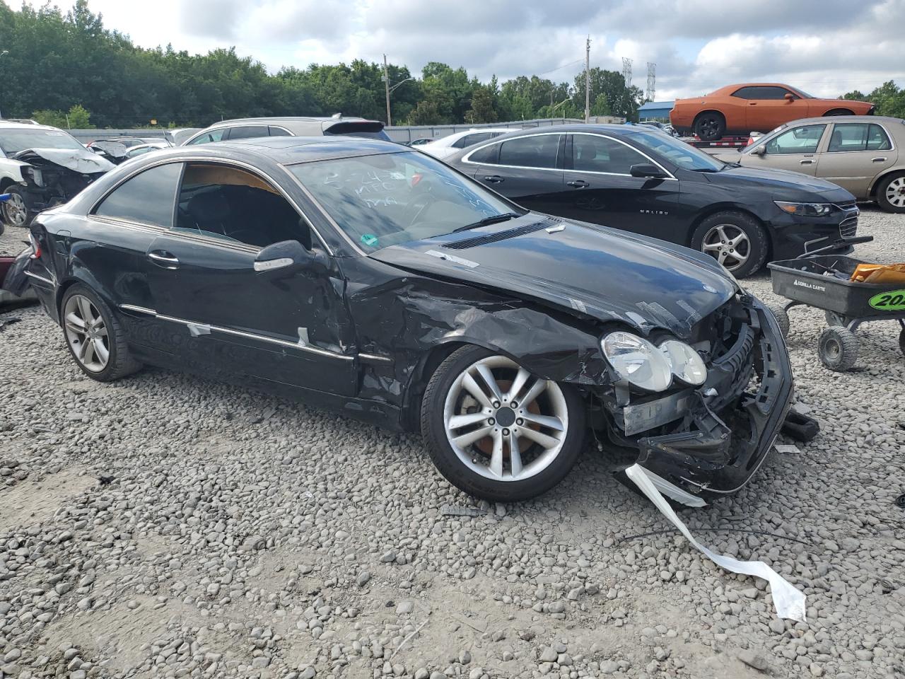 wdbtj56h68f235191 WDBTJ56H68F235191 2008 Mercedes-Benz Clk 350