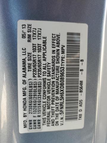 5FNRL5H6XDB089653 2013 HONDA ODYSSEY, photo no. 13