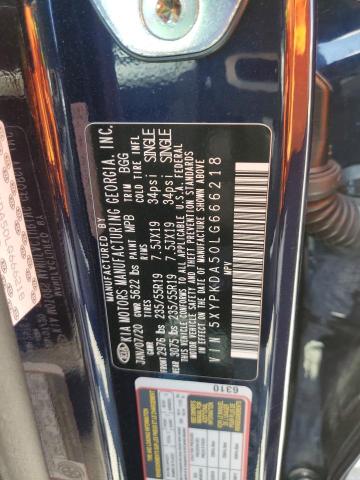 5XYPKDA50LG666218 KIA SORENTO SX