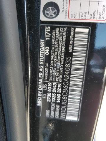 WDDUG8CB6GA240835 Mercedes-Benz S 550