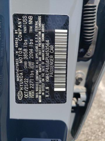 KMHLP4AG4PU453564 Hyundai Elantra Limited