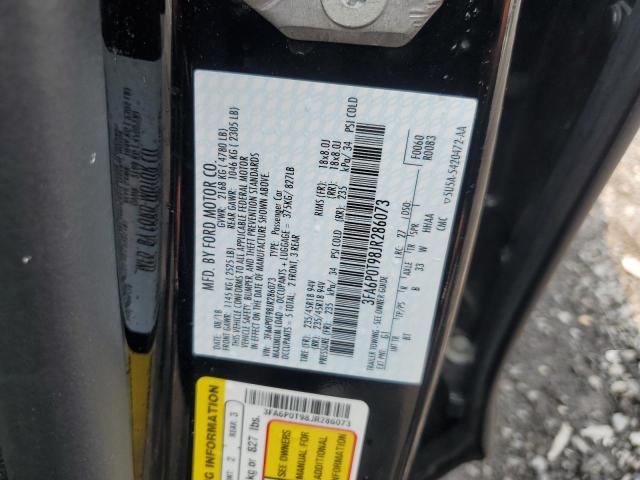 2018 FORD FUSION 4D 3FA6P0T98JR286073