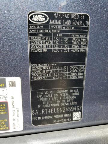 2022 LAND ROVER DISCOVERY #3292282285