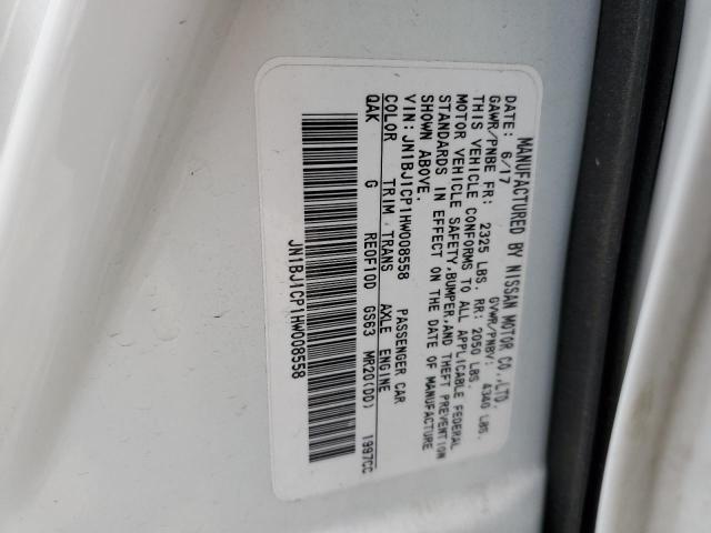 JN1BJ1CP1HW008558 Nissan Rogue Sport S