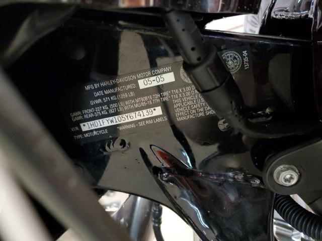 2005 HARLEY-DAVIDSON FLHRSI 1HD1FYW105Y674139