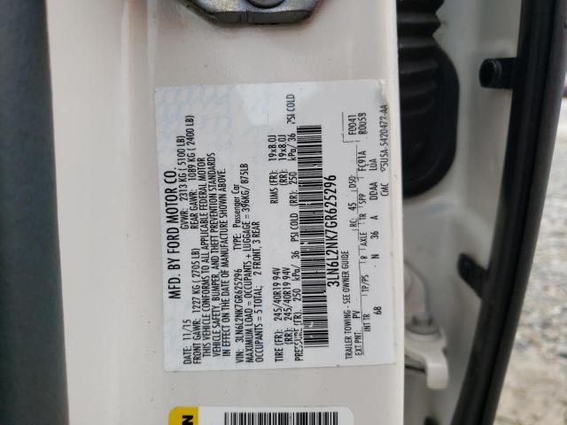 2016 LINCOLN MKZ BLACK 3LN6L2NK7GR625296