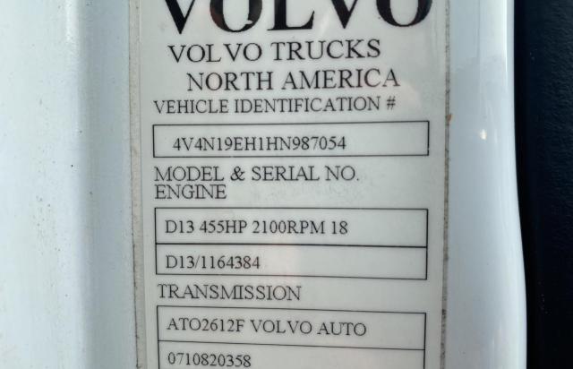 2017 VOLVO VN VNL 4V4N19EH1HN987054
