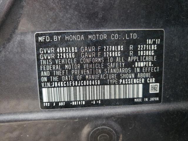 2018 ACURA RLX TECH - JH4KC1F58JC000450