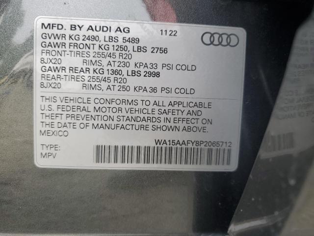 2023 AUDI Q5 SPORTBA - WA15AAFY8P2065712