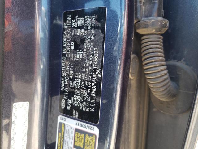KNDPM3AC1J7456322 KIA Sportage Lx