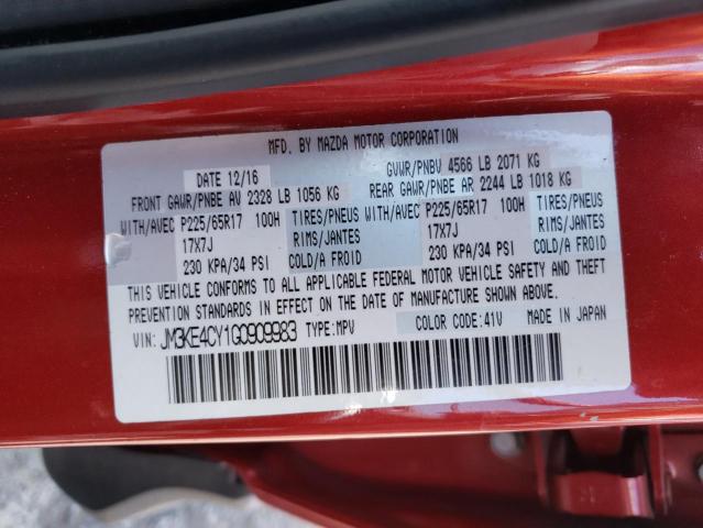 JM3KE4CY1G0909983 Mazda Cx-5 Touring