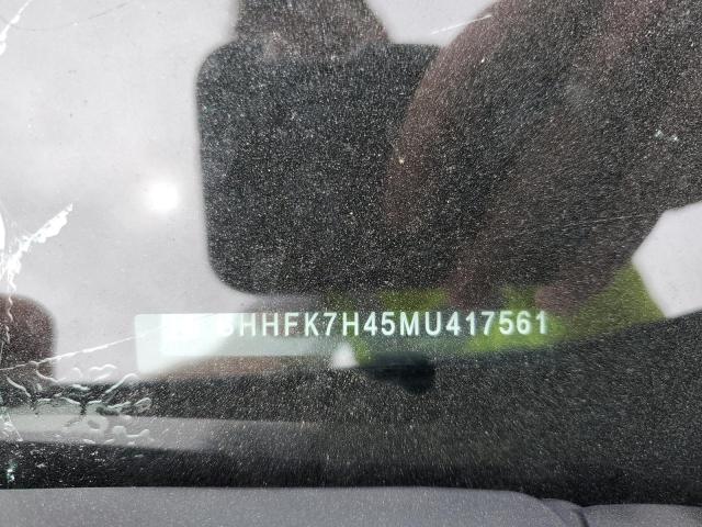 Auction sale of the 2021 HONDA CIVIC , vin: SHHFK7H45MU417561, lot number: 56665883