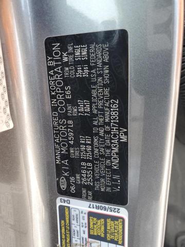 KNDPM3AC1H7138162 KIA Sportage Lx