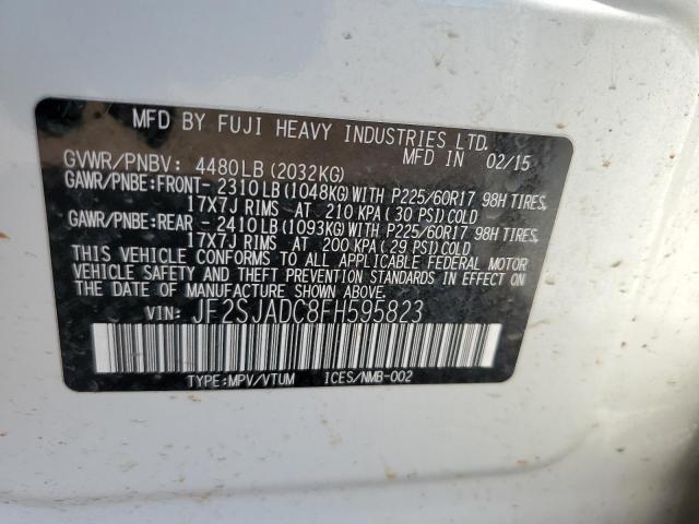 JF2SJADC8FH595823 Subaru Forester 2.5i Premium