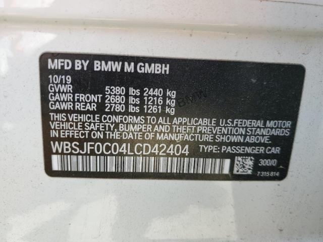 WBSJF0C04LCD42404 2020 BMW M5, photo no. 13