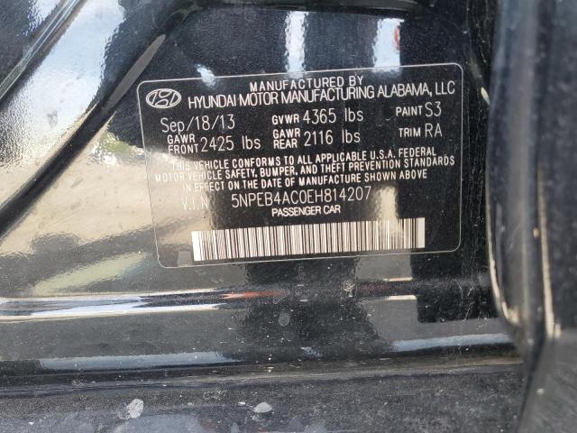 5NPEB4AC0EH814207 | 2014 HYUNDAI SONATA GLS