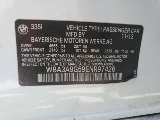 WBA3A9G59ENR97426 BMW 335 I