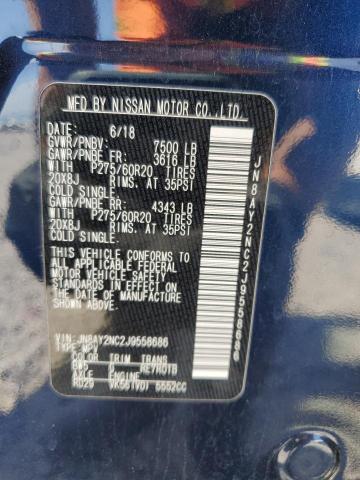 JN8AY2NC2J9558686 Nissan ARMADA SV