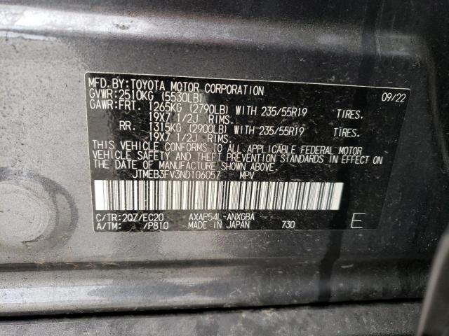 2022 TOYOTA RAV4 PRIME - JTMEB3FV3ND106057
