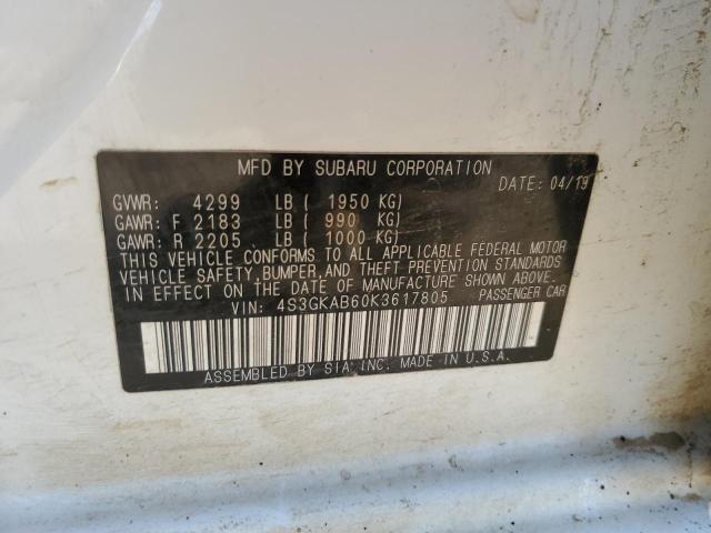 4S3GKAB60K3617805 Subaru Impreza