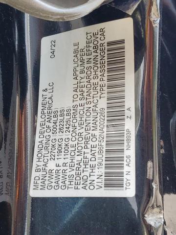 2022 ACURA TLX TECH A - 19UUB6F52NA002269
