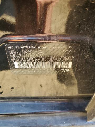 ML32A3HJ0HH016185 Mitsubishi MIRAGE ES