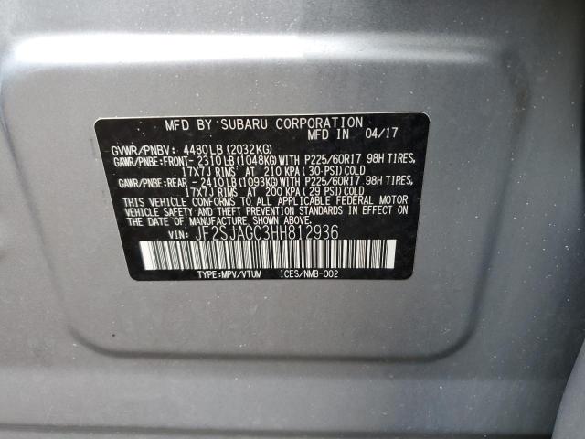JF2SJAGC3HH812936 Subaru Forester 2.5i Premium