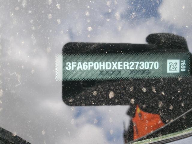 3FA6P0HDXER273070 Ford FUSION SE