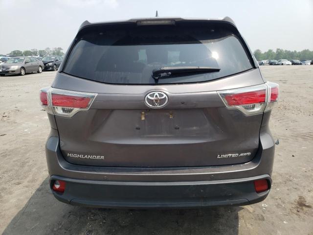 VIN 5TDDKRFH6ES028211 2014 Toyota Highlander, Limited no.6