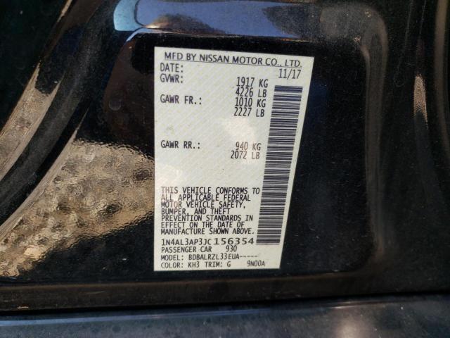 1N4AL3AP3JC156354 Nissan ALTIMA 2.5