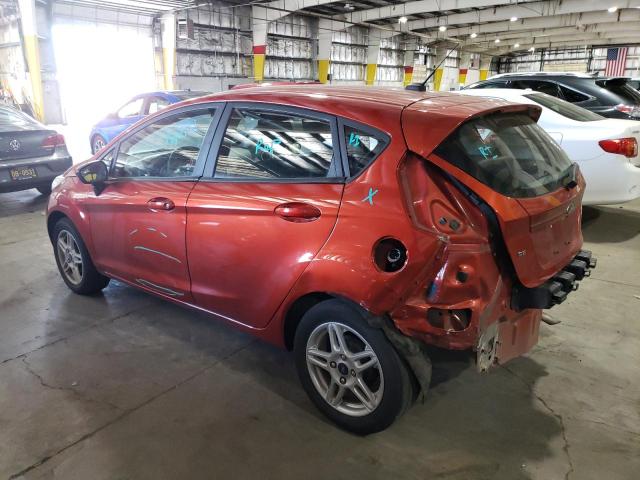  FORD FIESTA 2018 Червоний