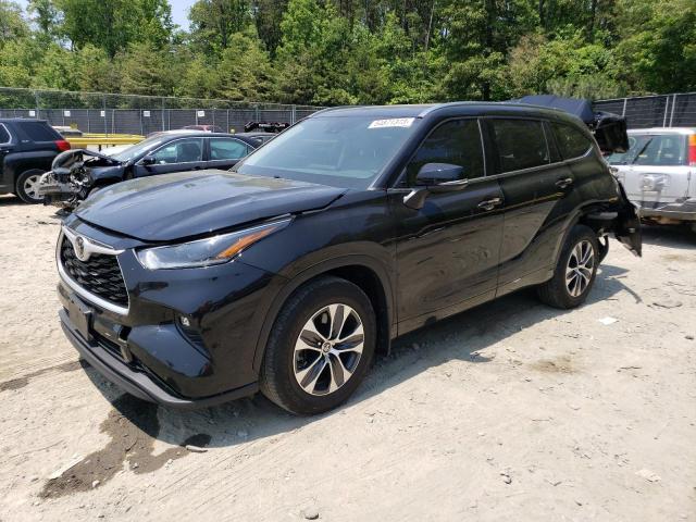 VIN 5TDHZRBH2MS539366 2021 Toyota Highlander, Xle no.1