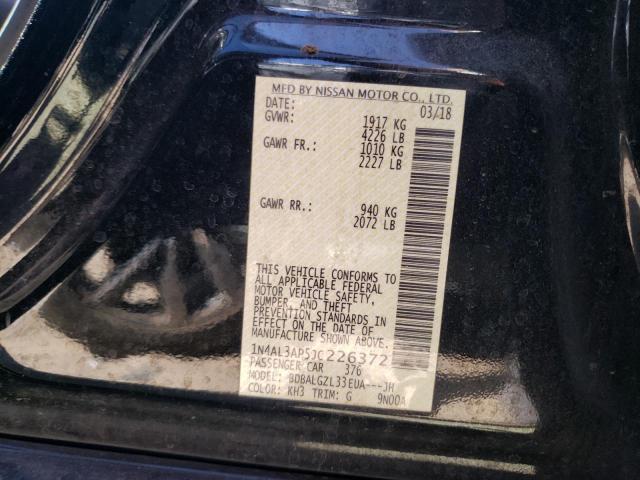 1N4AL3AP5JC226372 Nissan ALTIMA 2.5