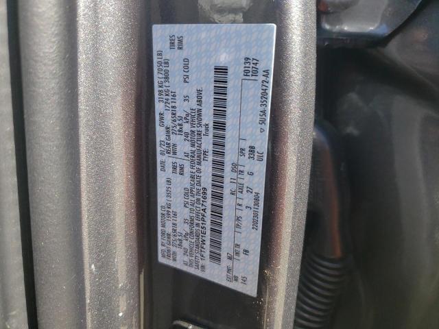 2023 FORD F150 SUPER - 1FTFW1E51PFA71699