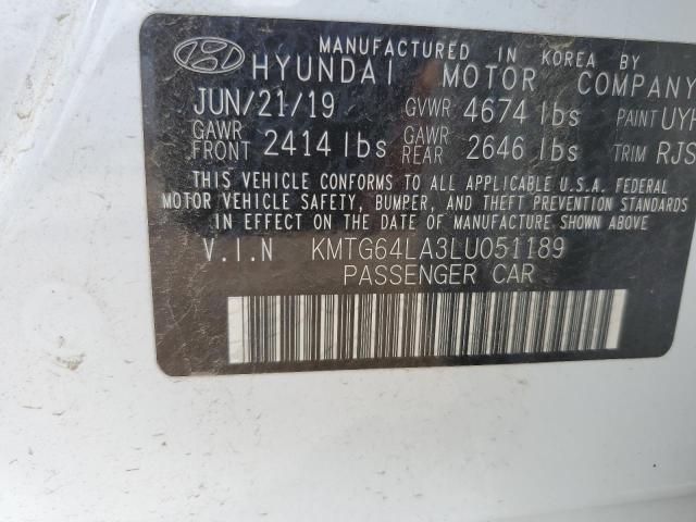 2020 GENESIS G70 KMTG64LA3LU051189