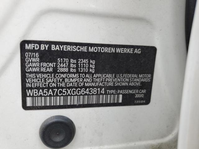 2016 BMW 528 XI - WBA5A7C5XGG643814