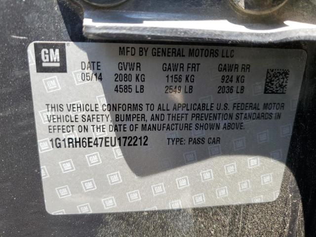 VIN 1G1RH6E47EU172212 2014 Chevrolet Volt no.12