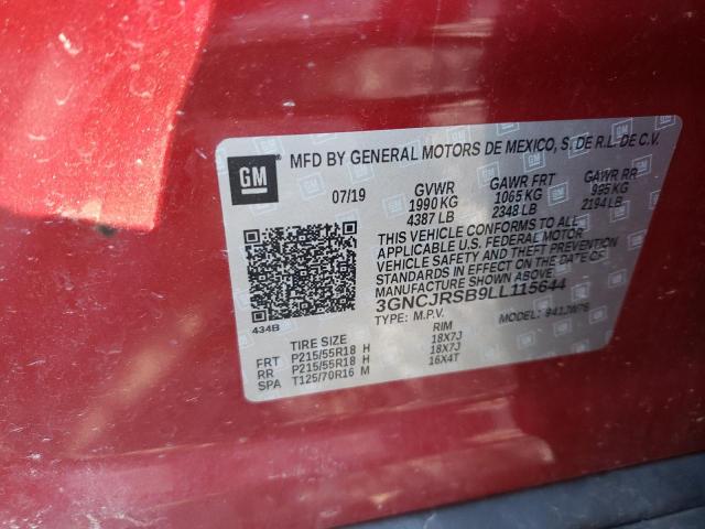 2020 CHEVROLET TRAX PREMI 3GNCJRSB9LL115644