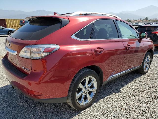 LEXUS RX 350 2012 red 4dr spor gas 2T2ZK1BA5CC072637 photo #4