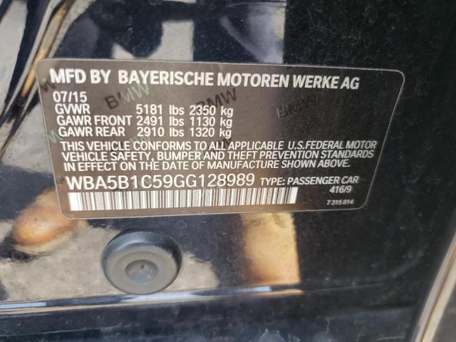2016 BMW 535 I - WBA5B1C59GG128989