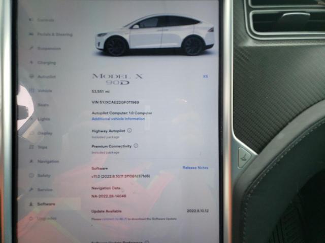 5YJXCAE22GF011969 Tesla MODEL X