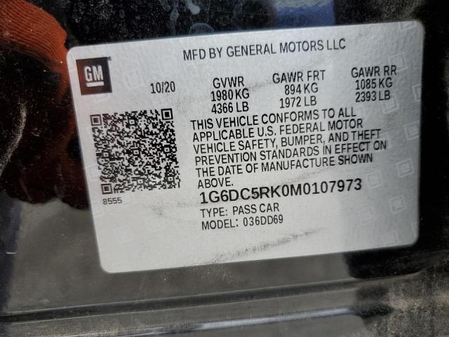 2021 CADILLAC CT4 SPORT - 1G6DC5RK0M0107973