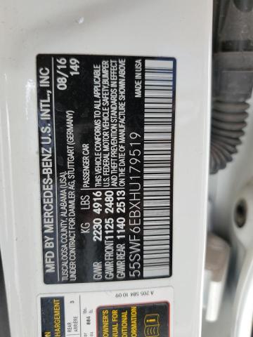 55SWF6EBXHU179519 Mercedes-Benz C 43 4matic Amg