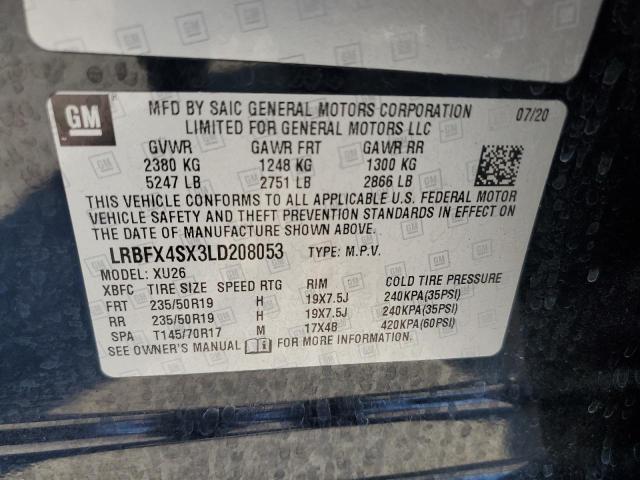 LRBFX4SX3LD208053 Buick Envision Premium Ii